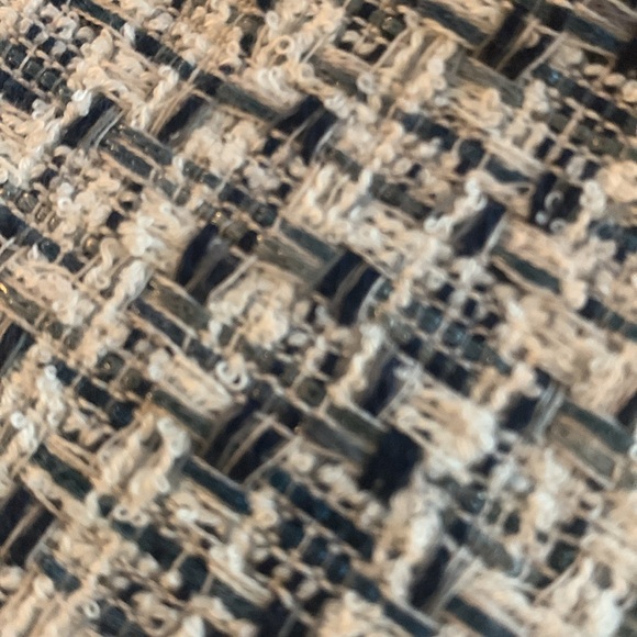 Chico’s blue and white textured jacket.  Excellent condition. - Picture 12 of 13